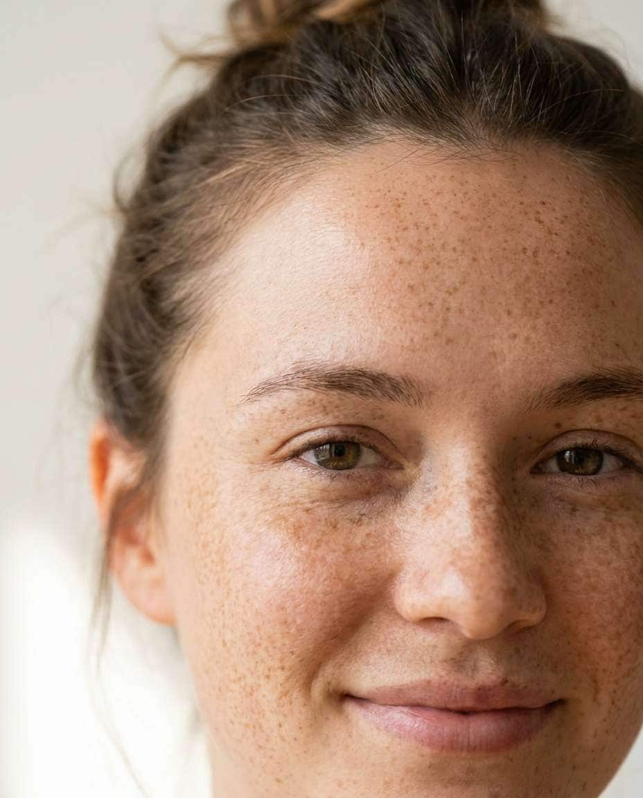 freckles and sun photo