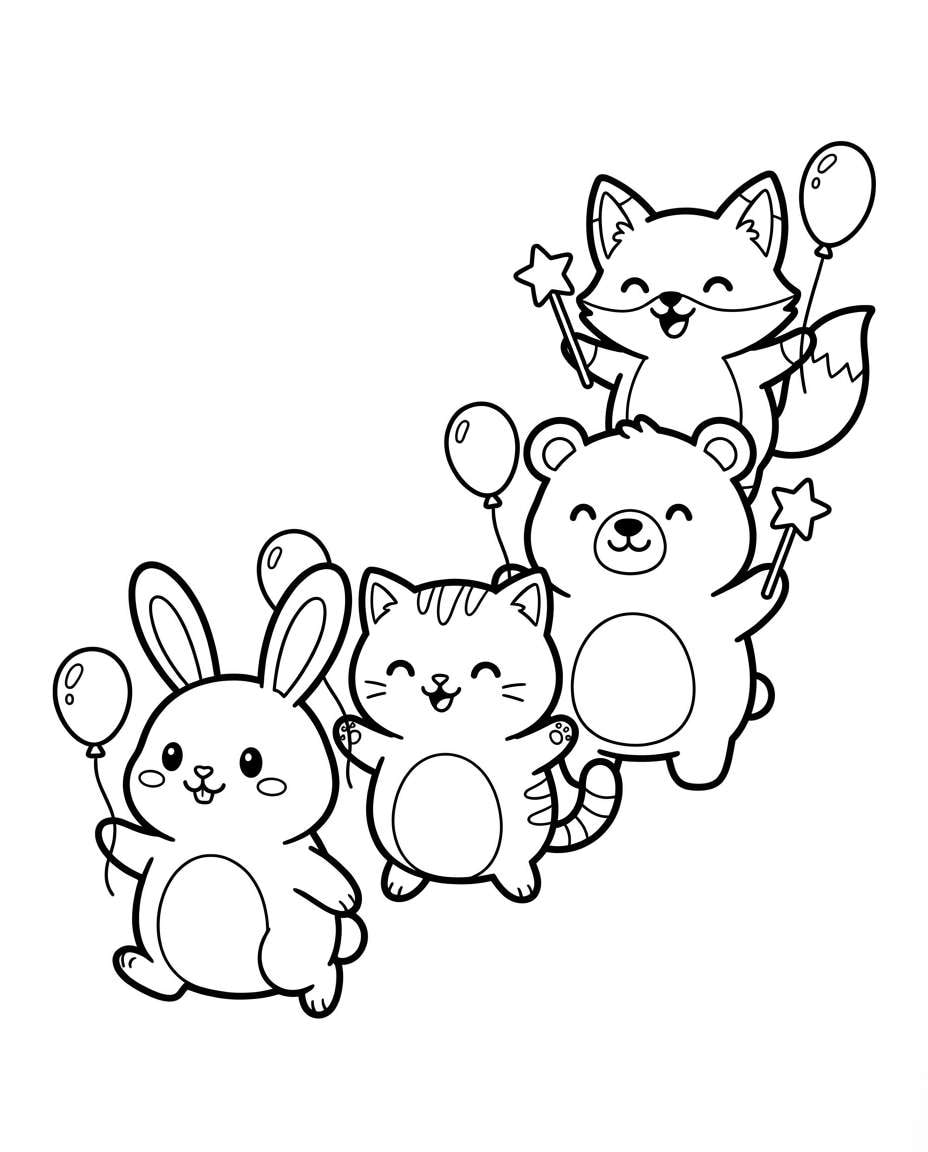 kawaii animal parade photo