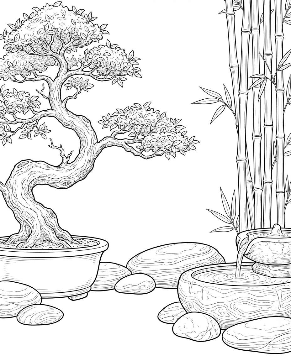 zen bonsai corner photo