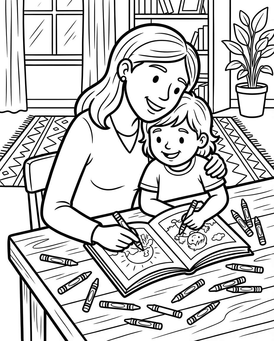 mother and child photo