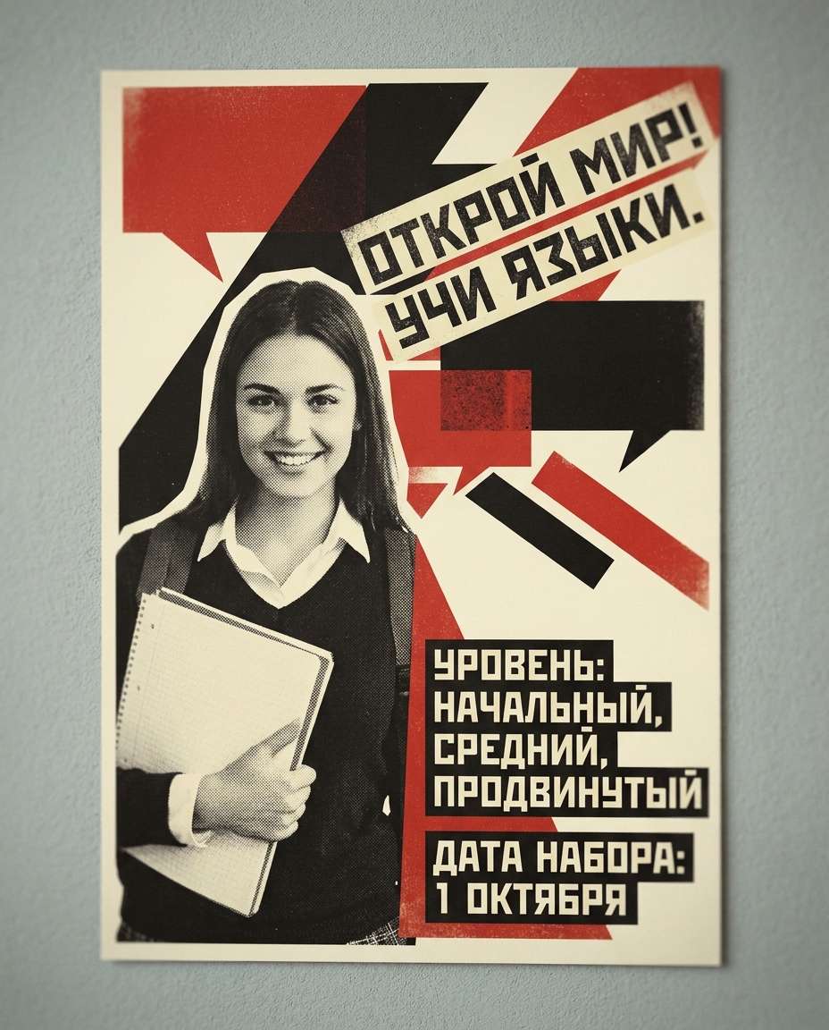 language school push photo