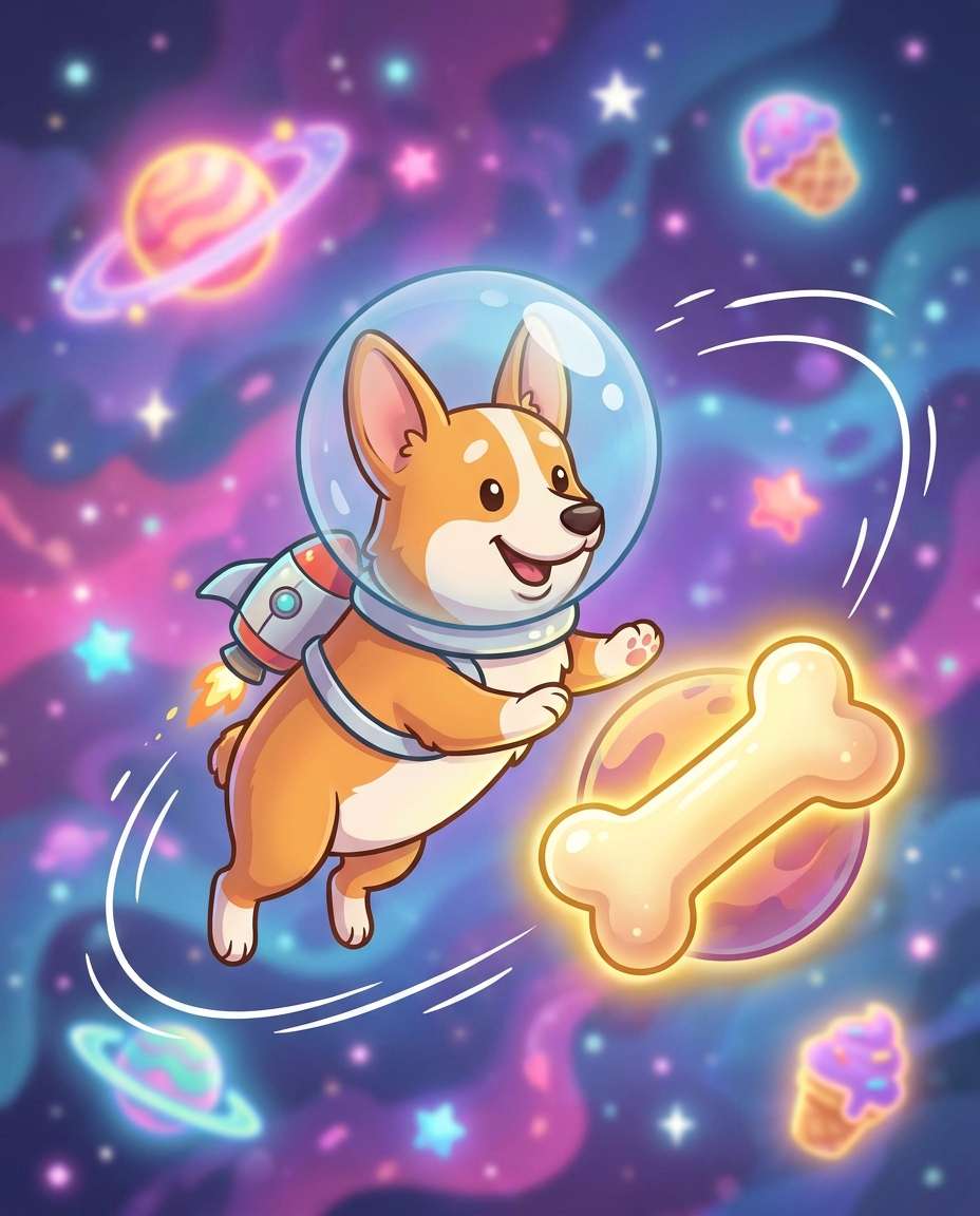 space helmet pup photo