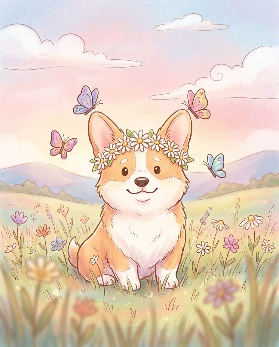 flower crown daydream photo