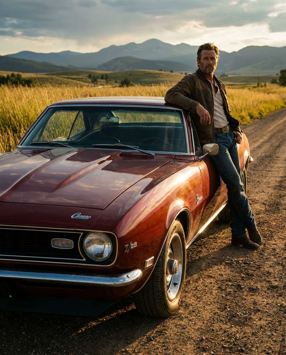 country road car photo