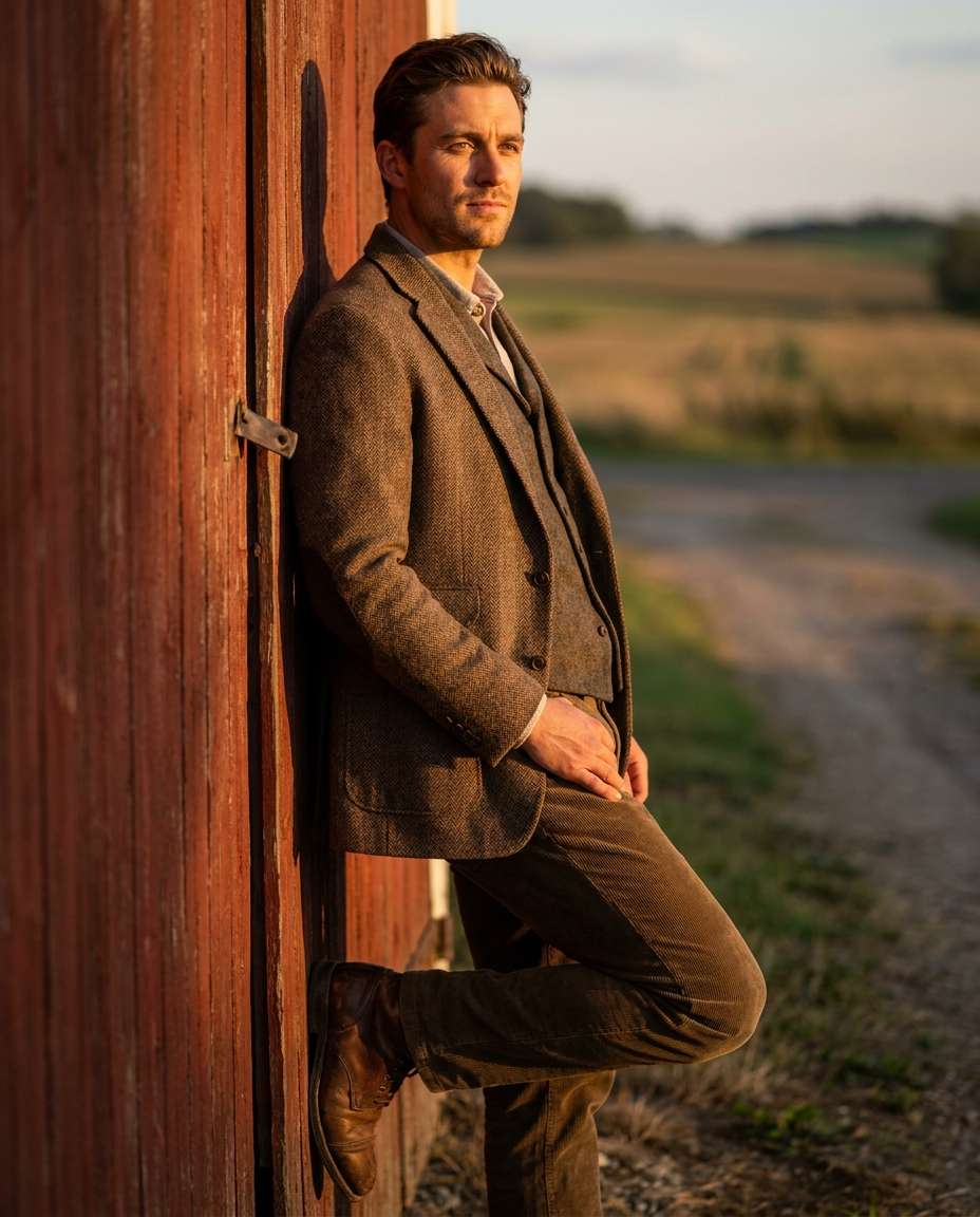 barn door editorial photo