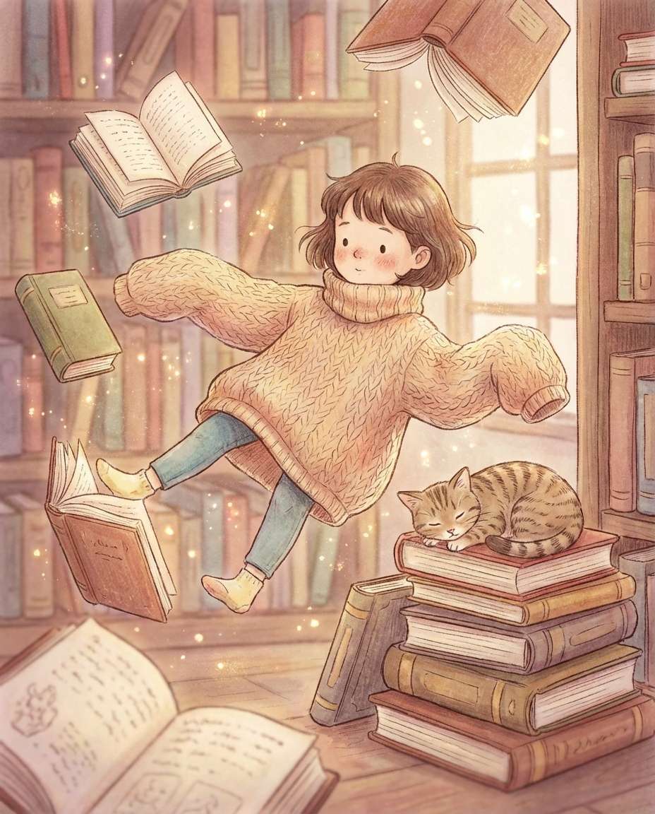 fairy tale library photo