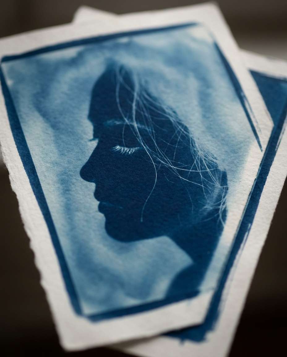 profile silhouette study photo
