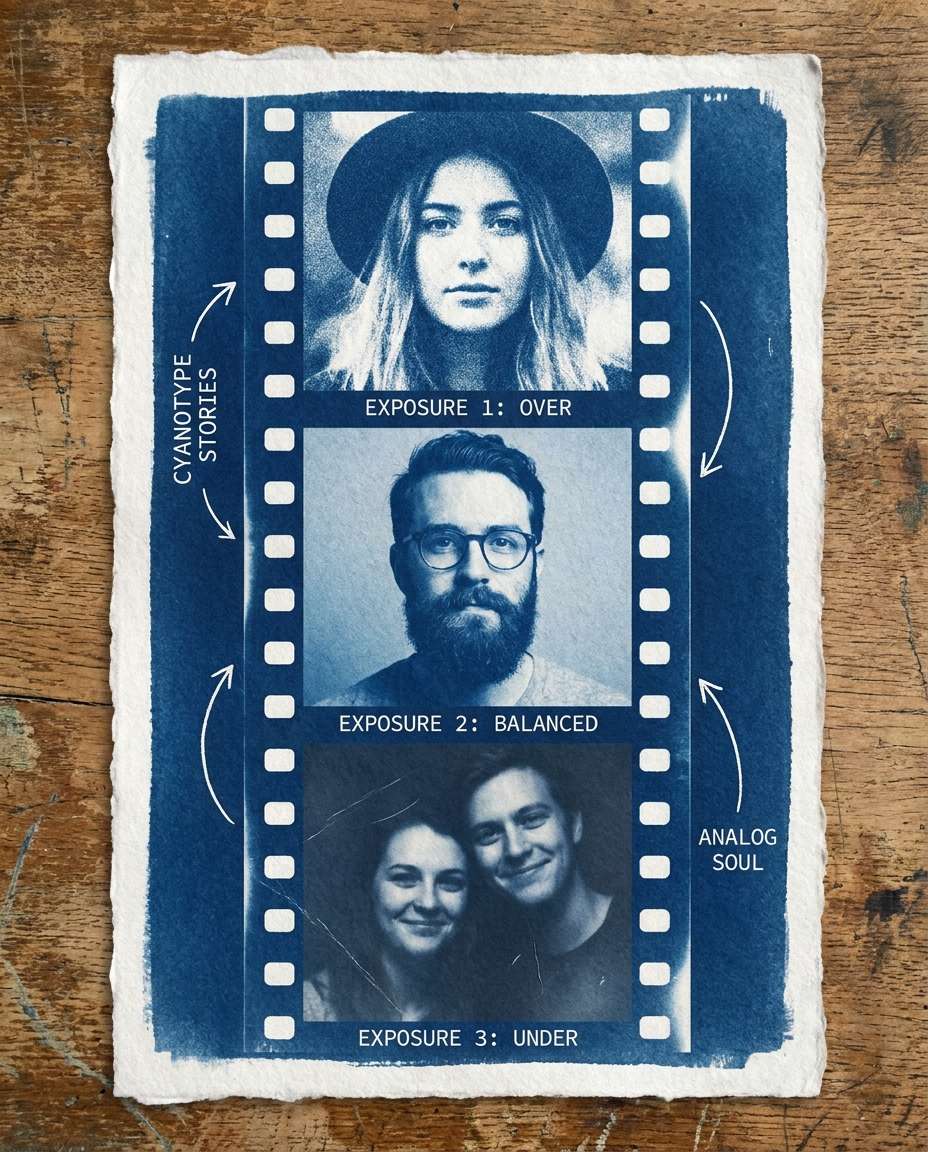 film strip collage photo