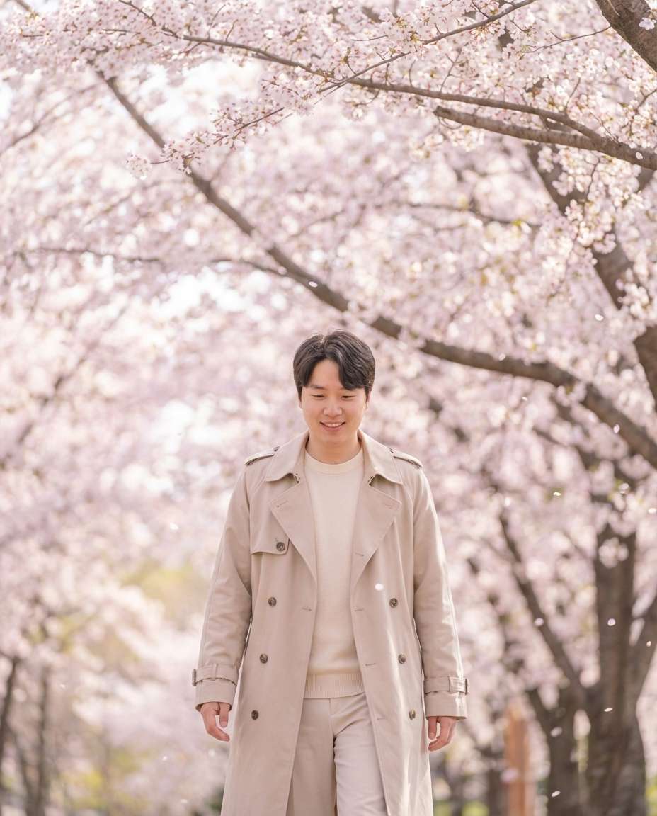 spring blossom walk photo