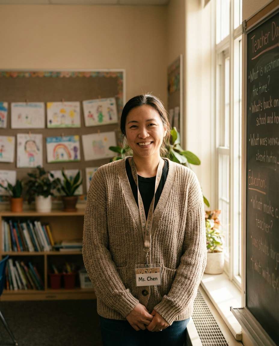 teacher classroom warmth photo