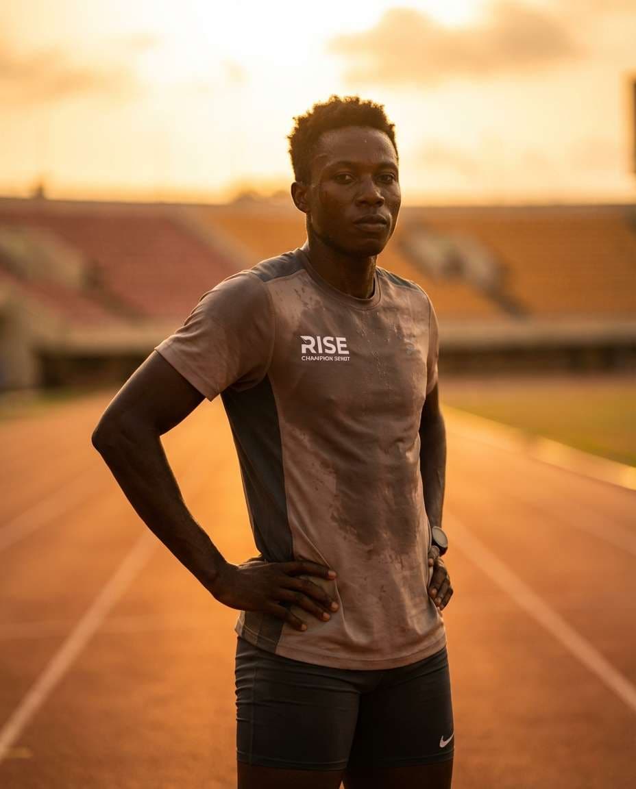 athlete victory moment photo