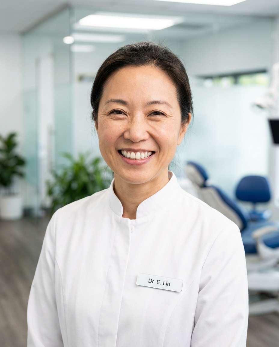 dentist clean headshot photo