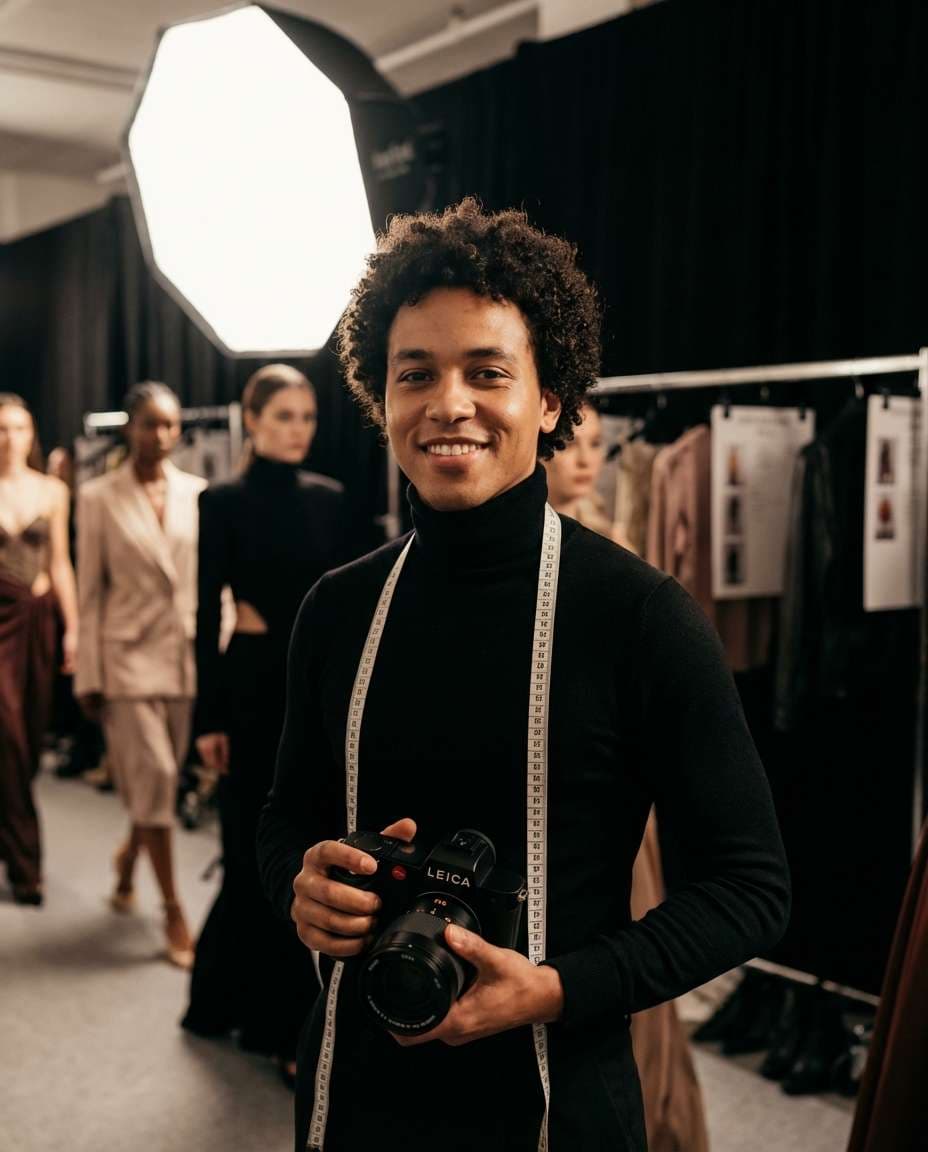 runway fashion designer photo