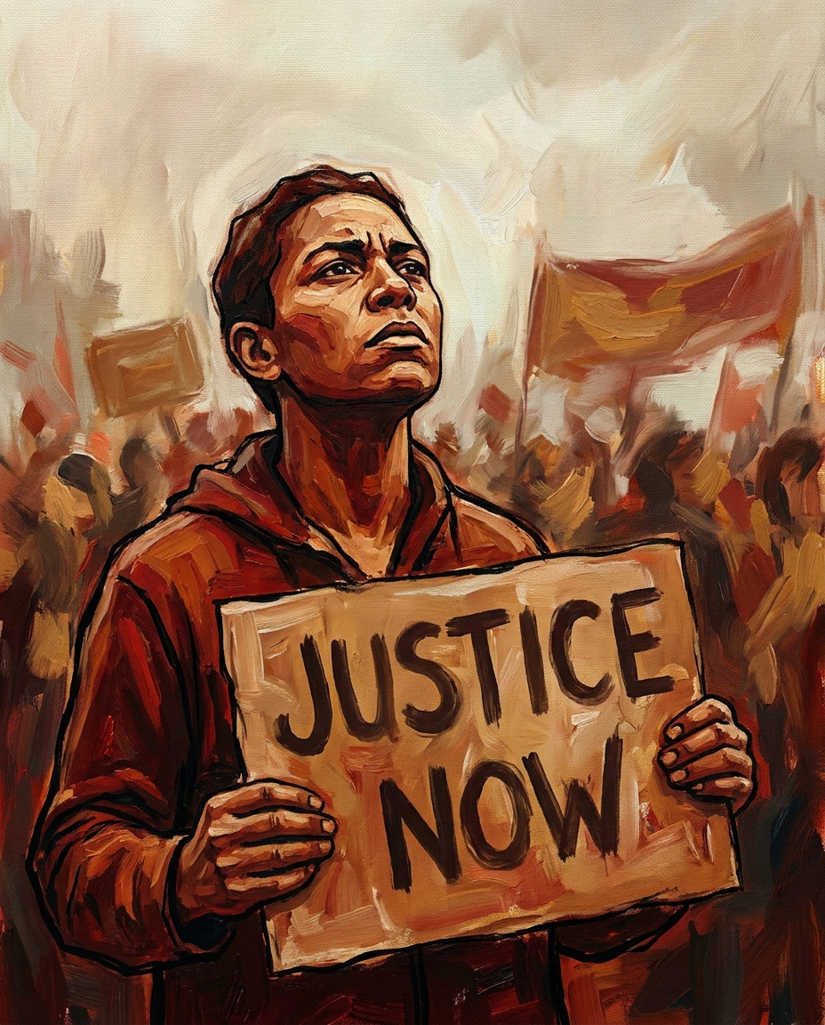 fierce protest poster photo