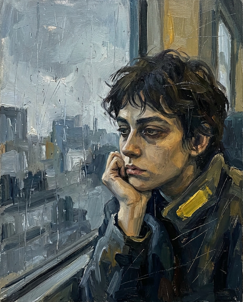 window light melancholy photo