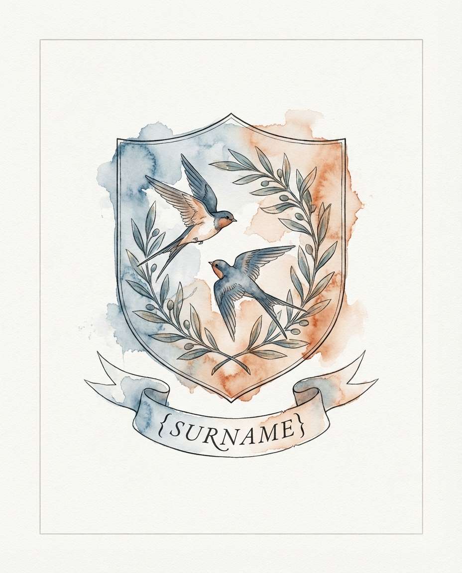 watercolor heirloom photo