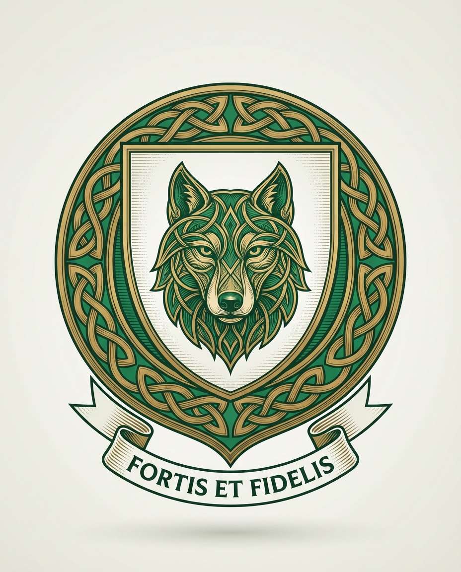 celtic knot border photo