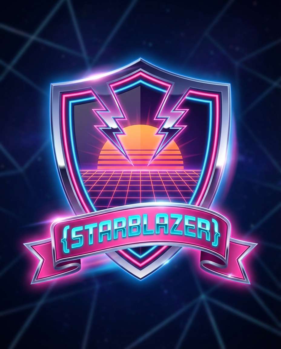 neon synthwave photo