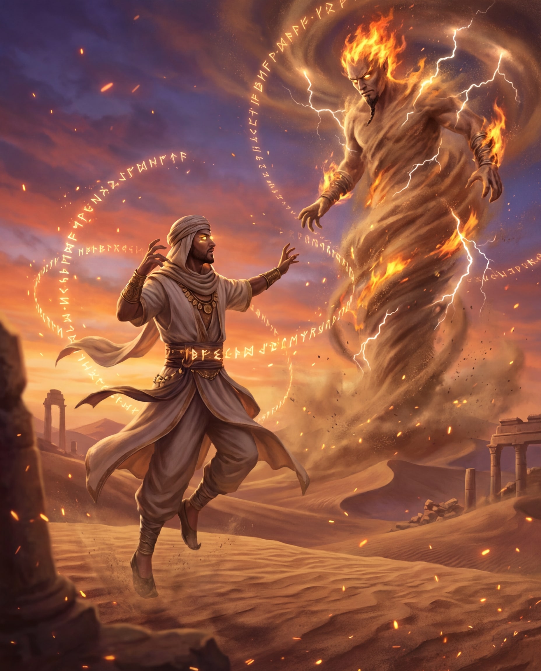 desert djinn summon photo