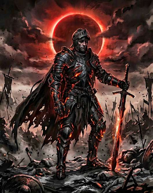 cursed knight ash photo