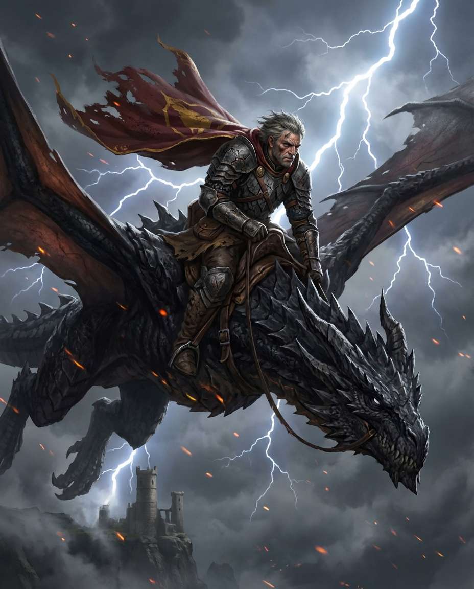 dragon rider storm photo