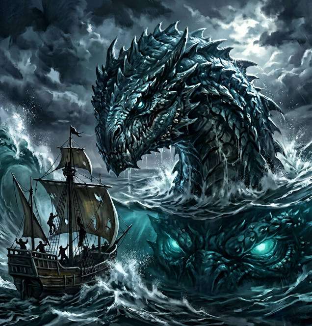 sea leviathan wake photo