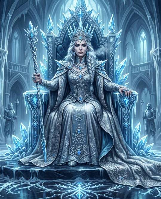 ice queen throne photo
