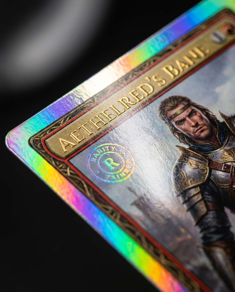 foil closeup macro photo