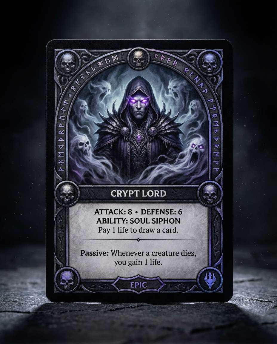 necromancer dark frame photo