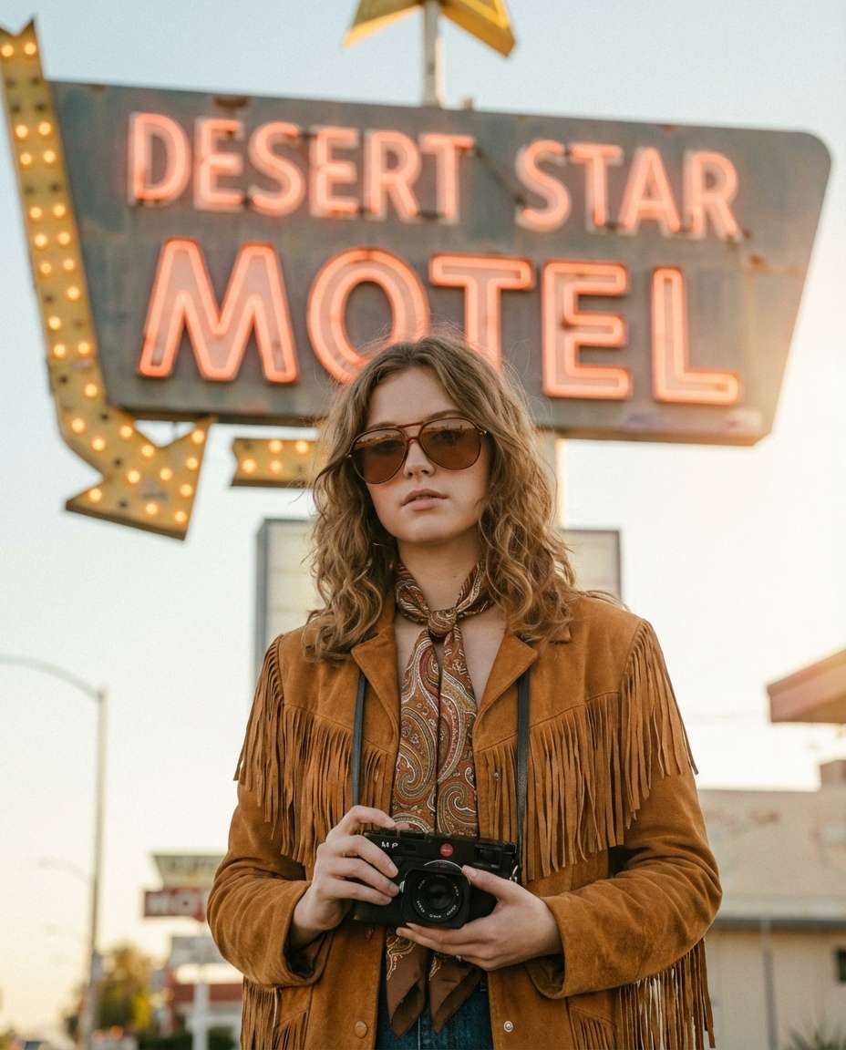 vintage film look photo