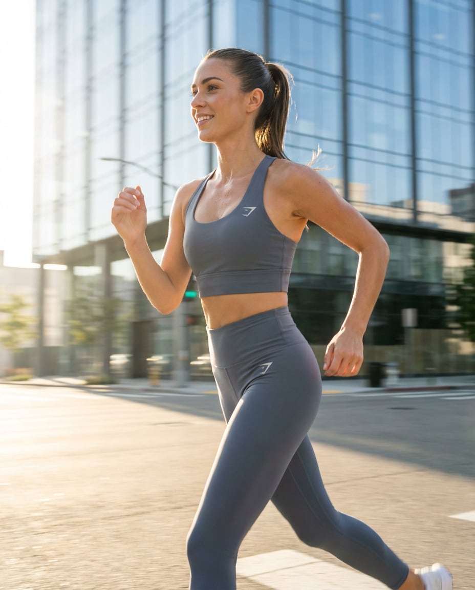 athleisure motion shot photo