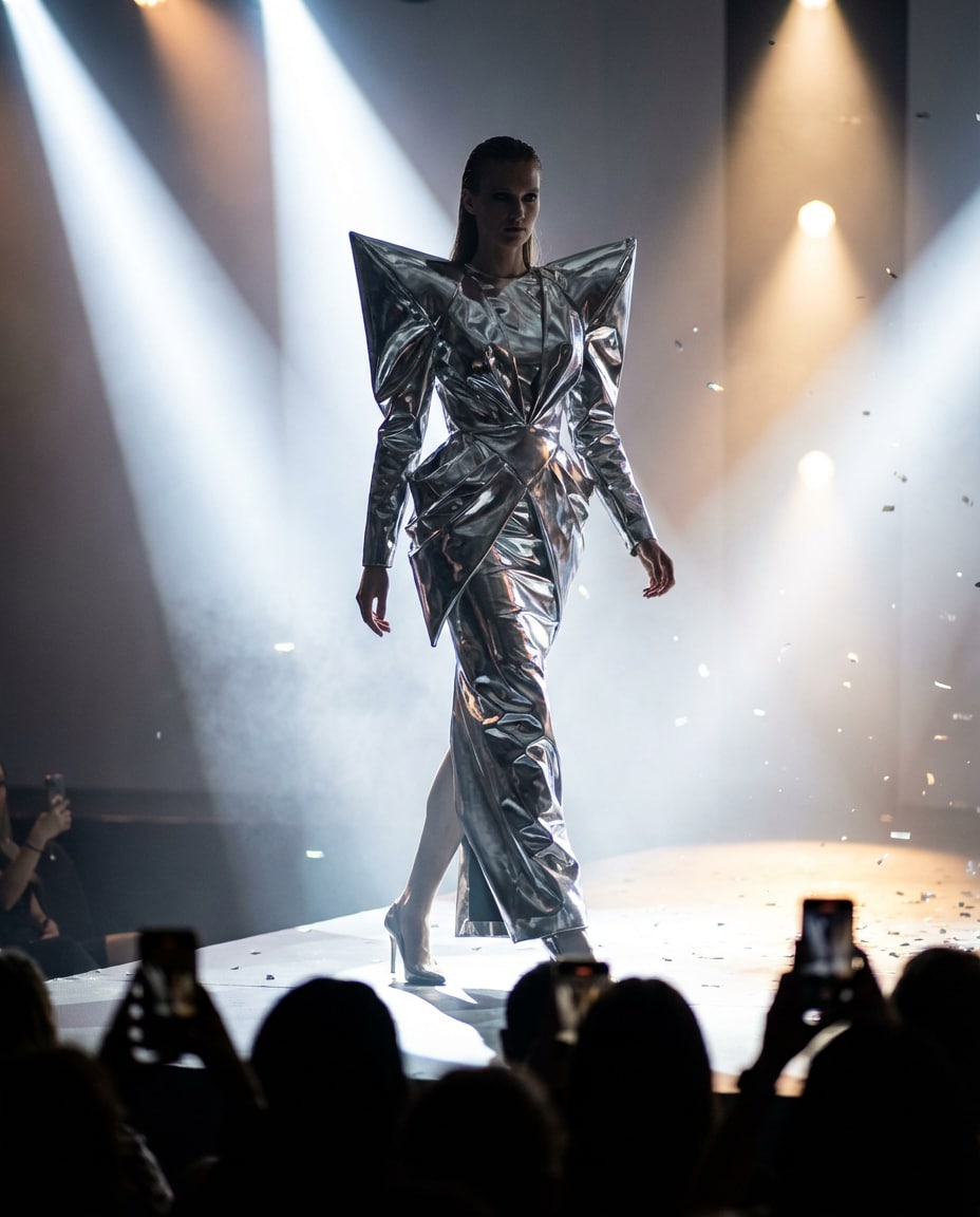 runway spotlight drama photo