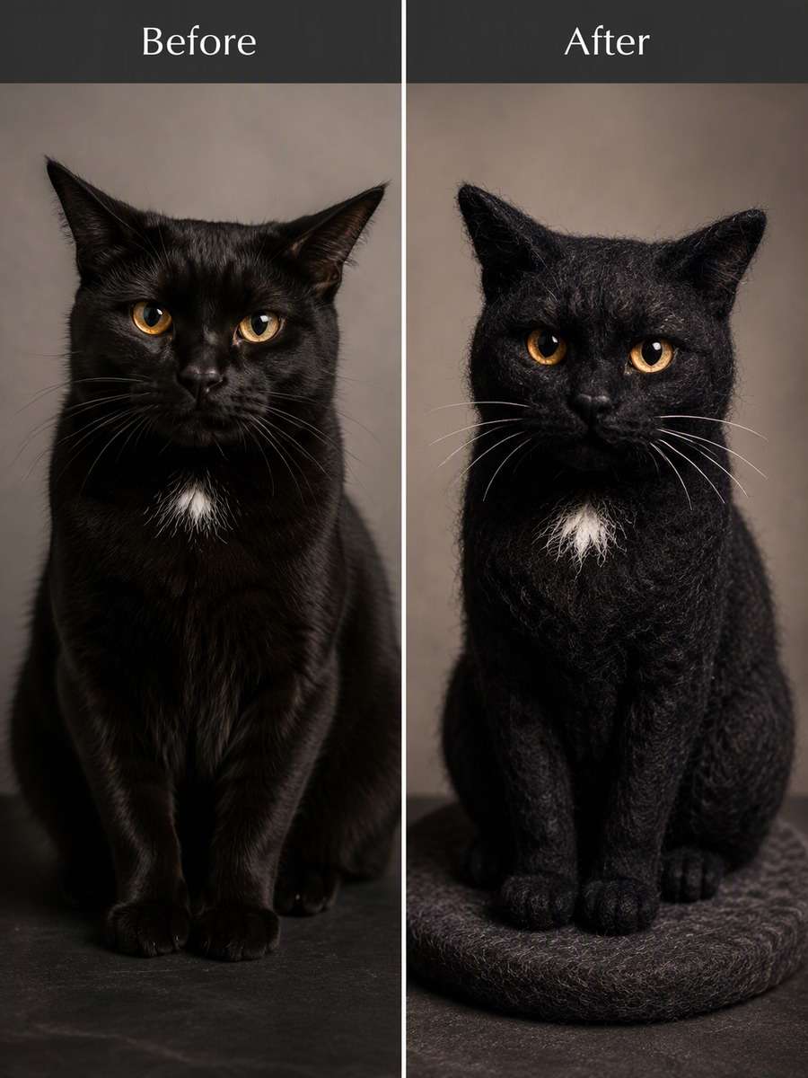 Black Cat, Bright Eyes photo