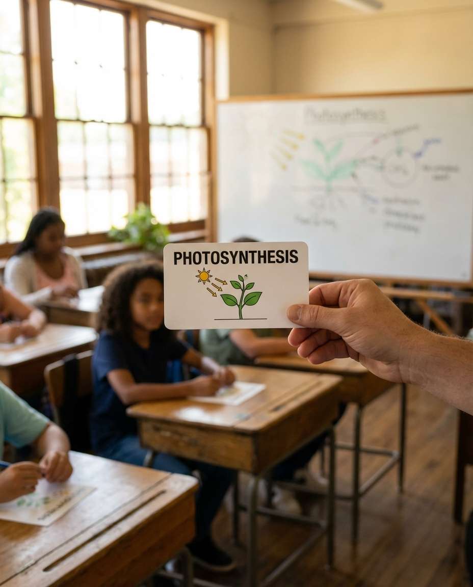 teacher demo cards photo