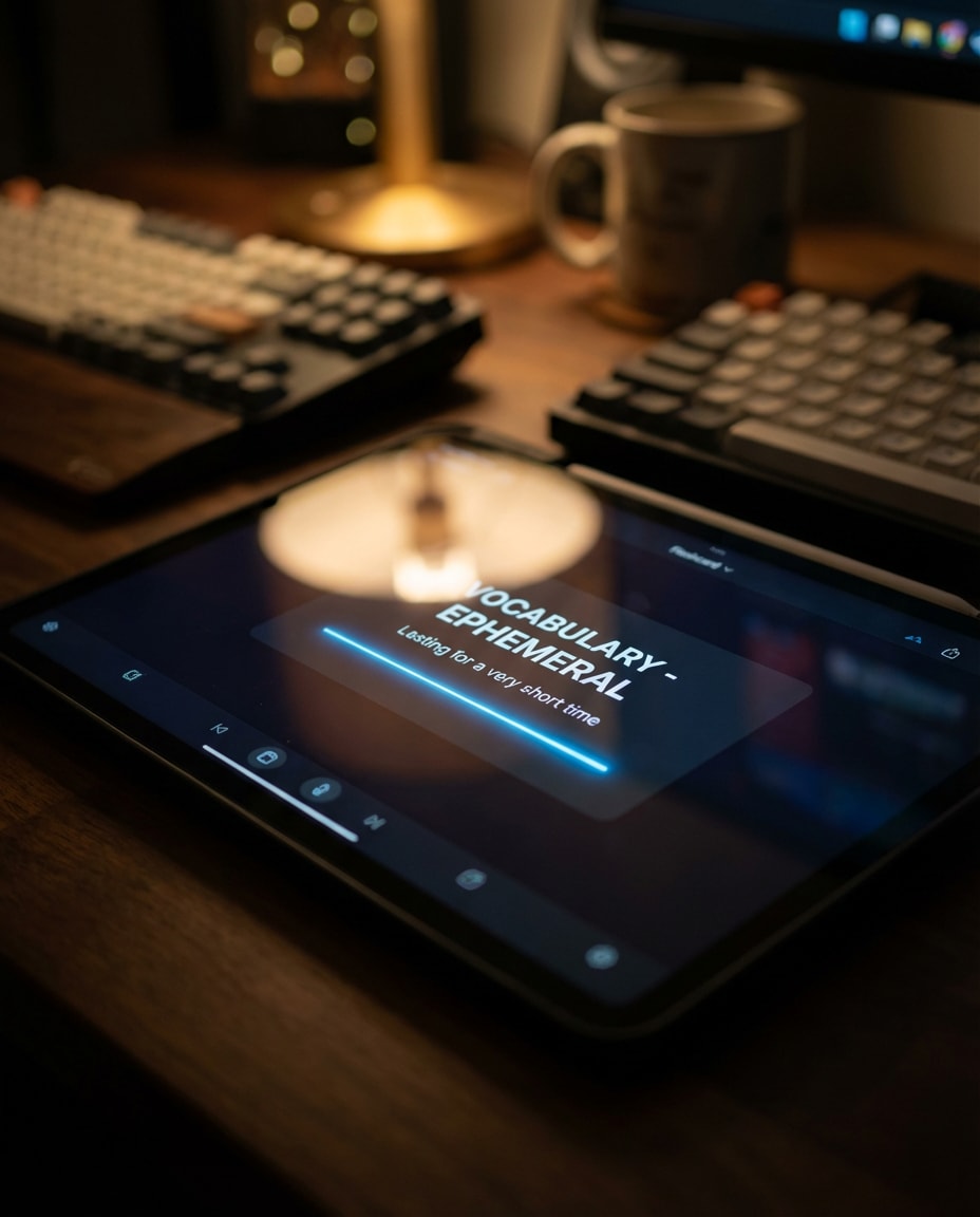 dark mode tablet photo