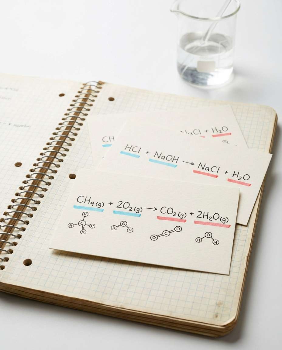chemistry reaction set photo