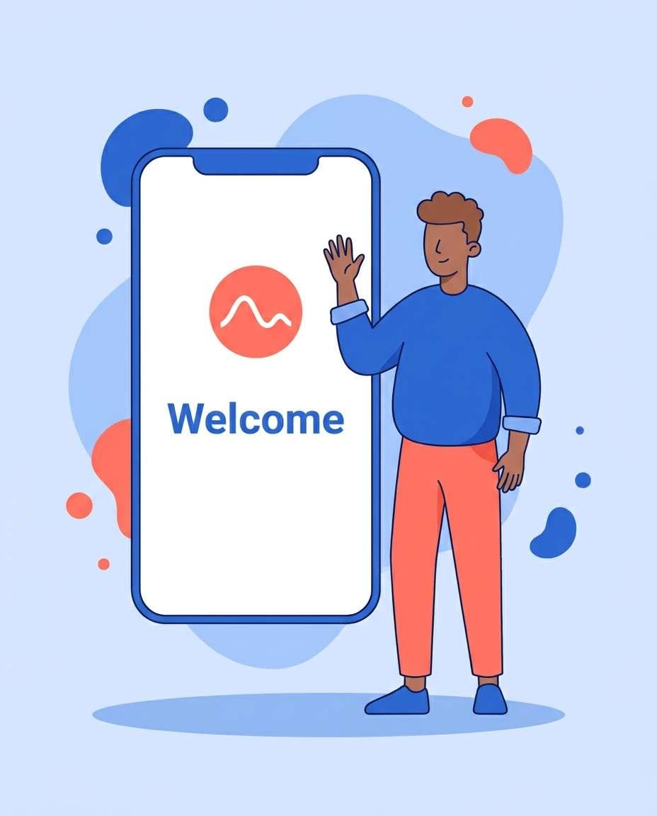 onboarding welcome screen photo
