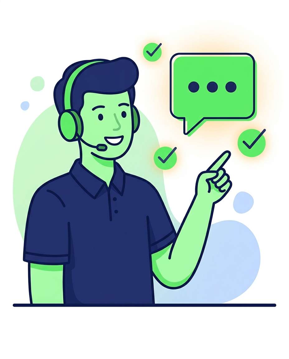 customer support helper photo