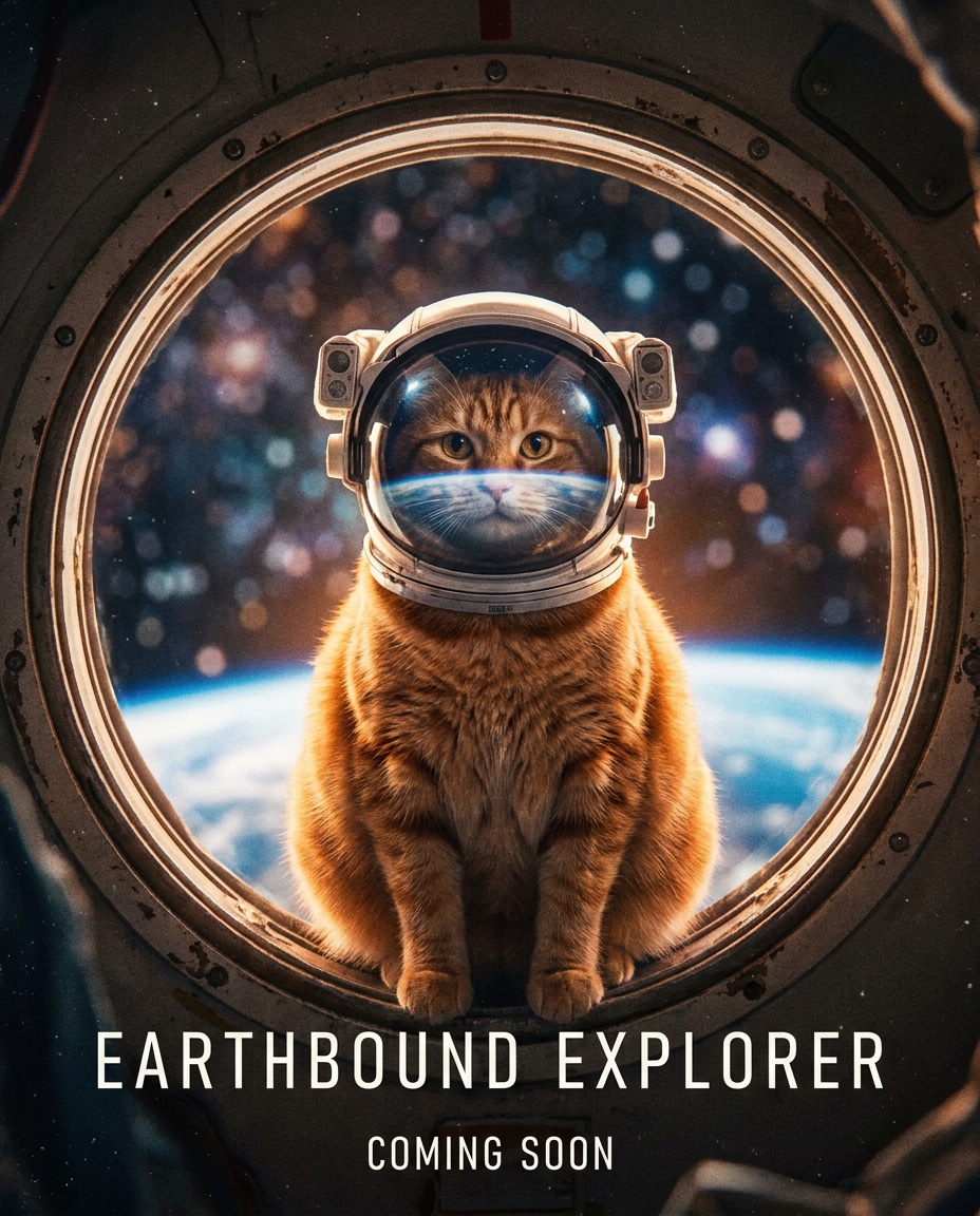 cat astronaut photo
