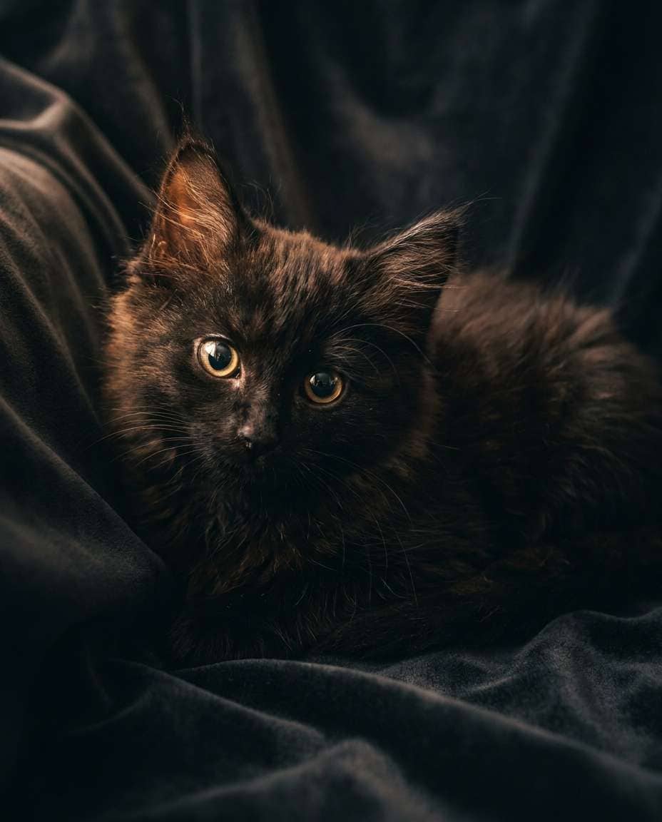 moody dark velvet photo