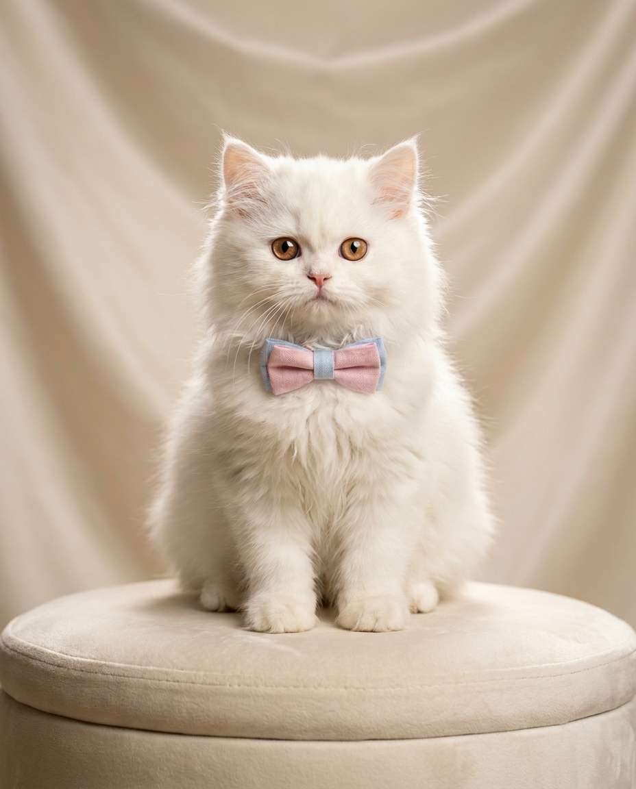 tiny bow portrait photo