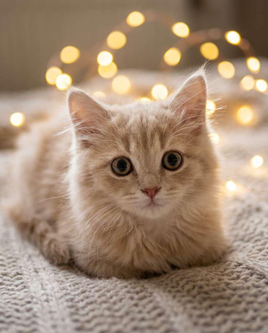 bokeh fairy lights photo