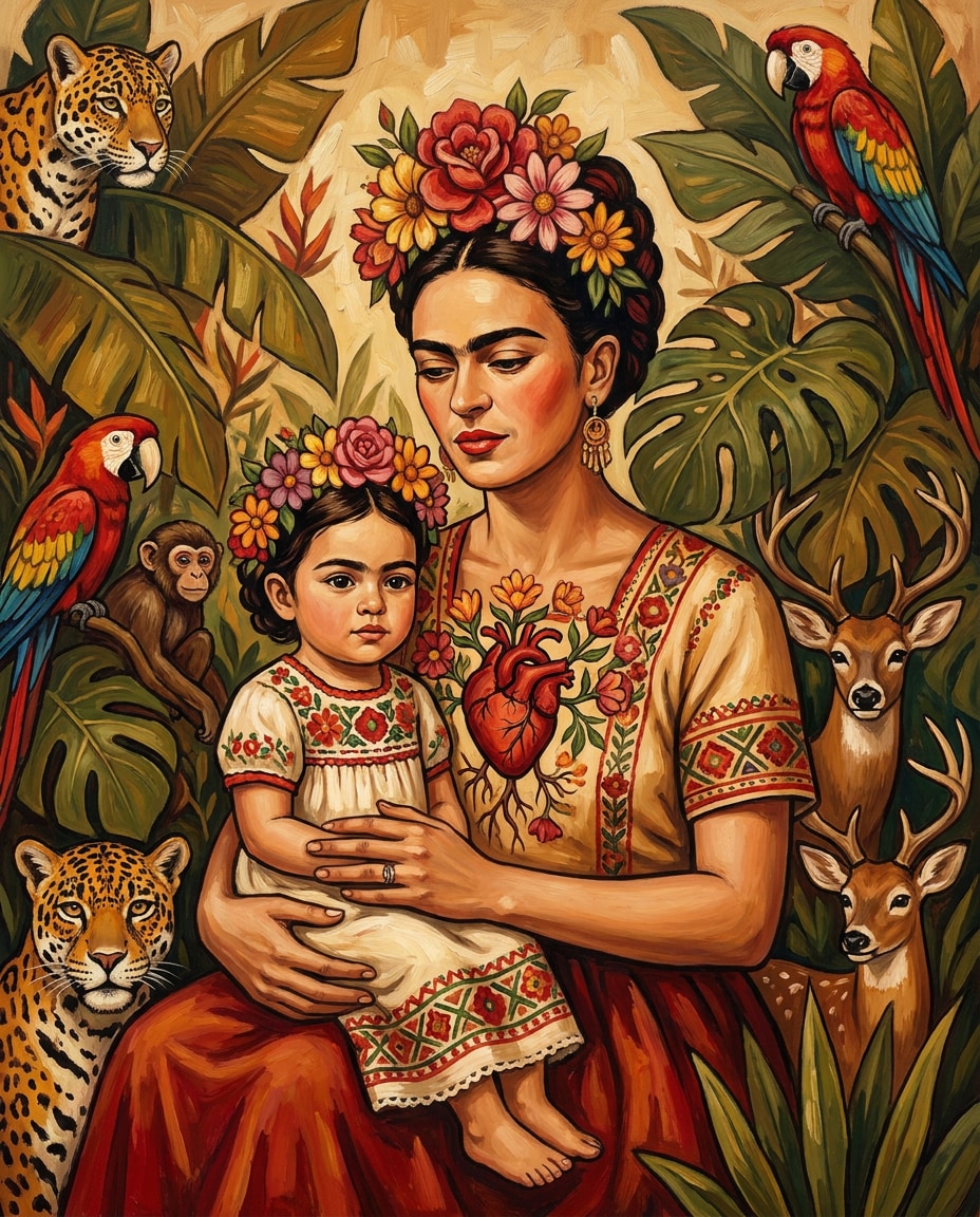 mother and child symbol photo