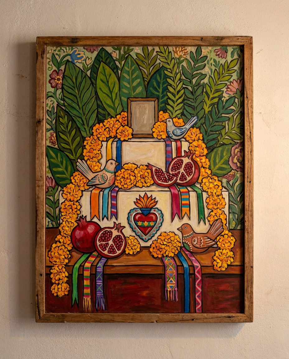 botanical altar still life photo