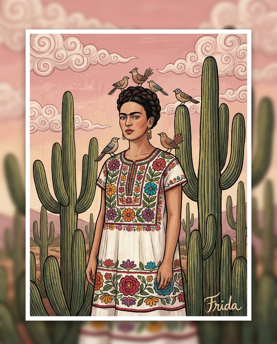desert cactus queen photo