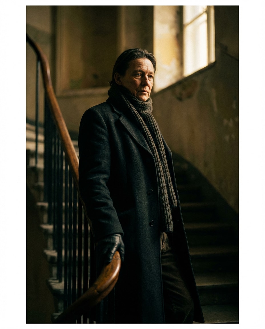 cinematic staircase photo