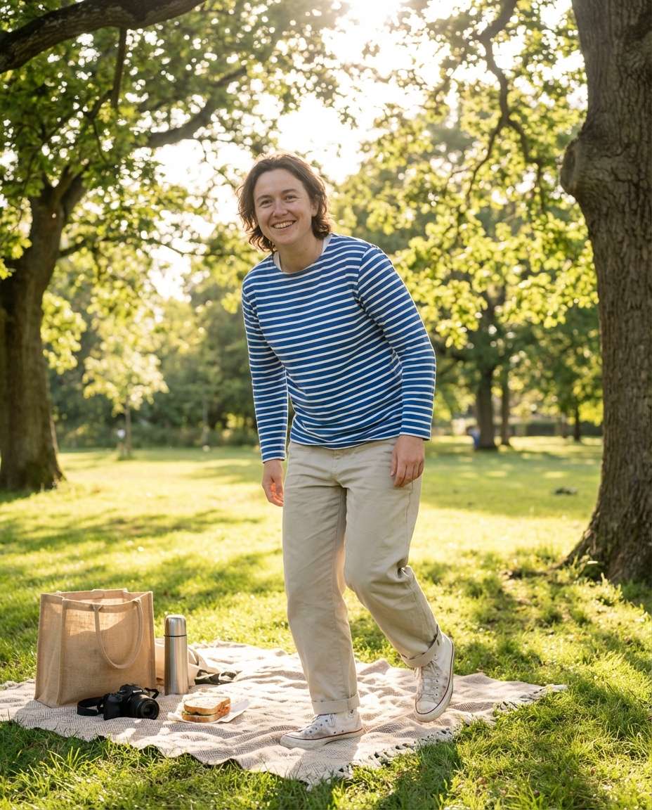 park picnic casual photo