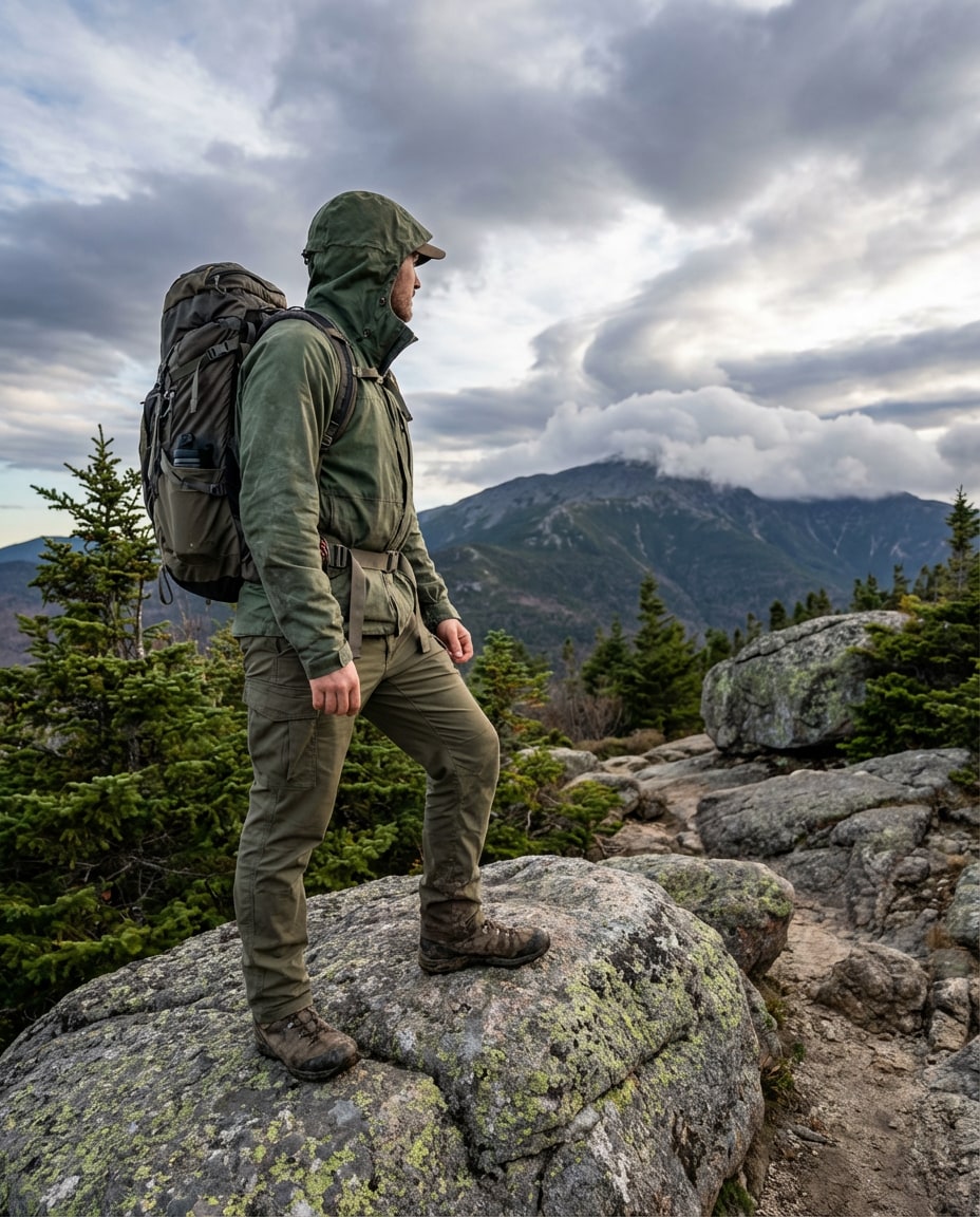 mountain trail adventure photo
