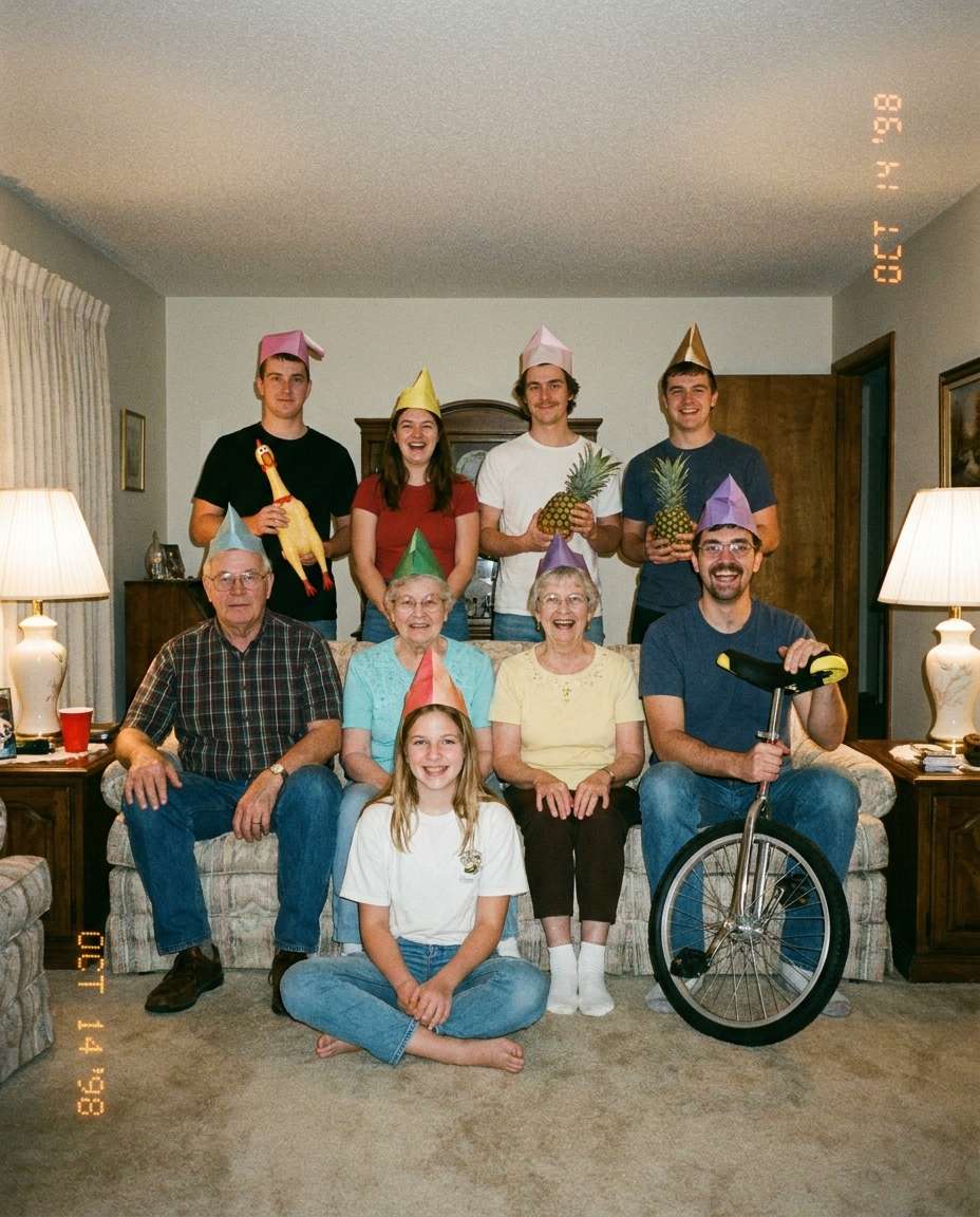 awkward family photo photo