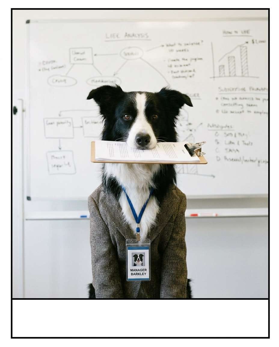 border collie manager photo